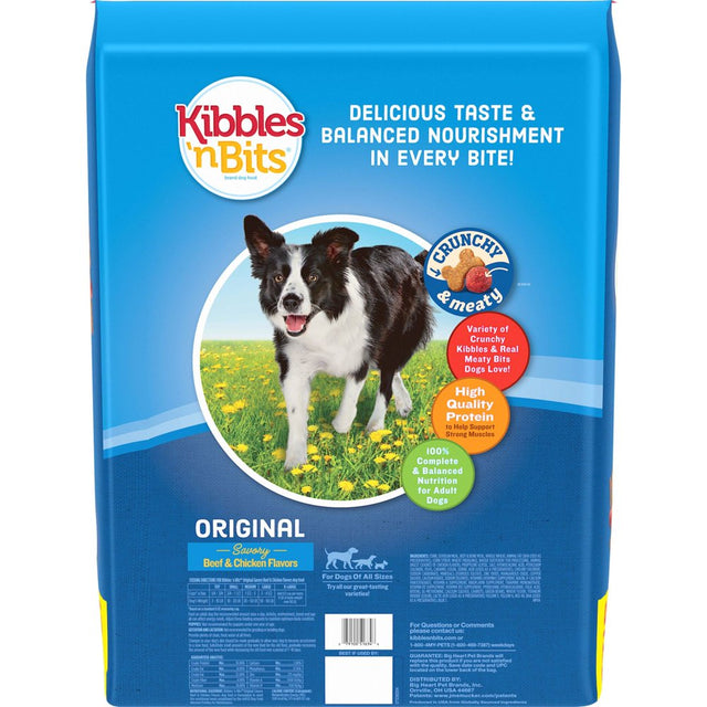 Kibbles 'N Bits Original Dry Dog Food, 45-Pound