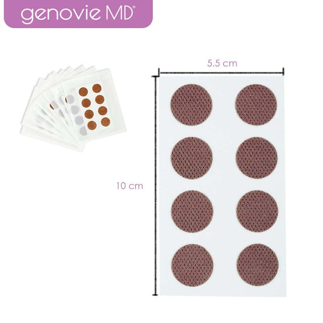Genovie MD Vitamin B12 Patch for Energy Boosting, Speeding up Metabolism, Vitamin Absorption, Reducing Stress, Restoring Mental Clarity, and Focus, 64 Patches per Pack