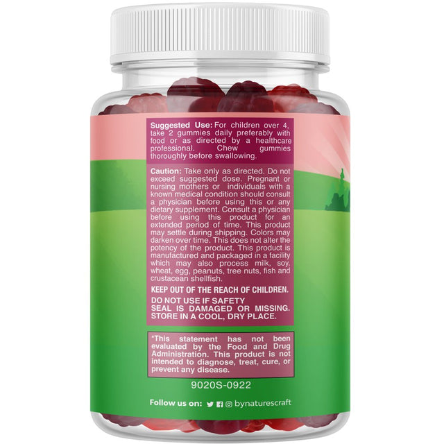 Kids Fiber Gummies Sugar Free - Delicious Prebiotic Fiber Gummies for Kids for Immunity Constipation and Digestive Support - Kids Fiber Supplements Gummies Non GMO Vegan Kosher Gluten and Sugar Free