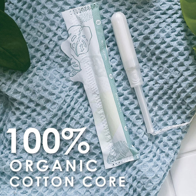 L. Organic Cotton Tampons Duopack - Light/Regular Absorbency, 30 Ct