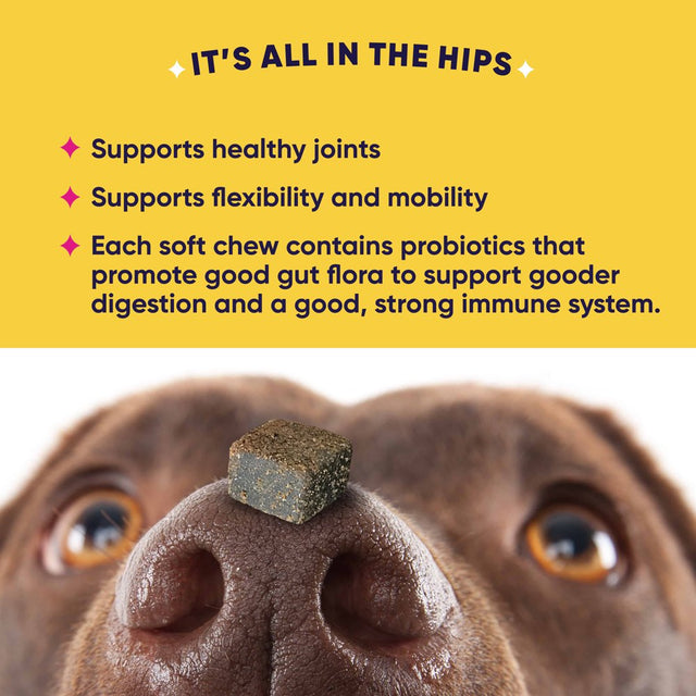 Goodgood Dog Supplement to Support Healthy Dogs, Hip + Joint, 90 Natural Flavor Chews