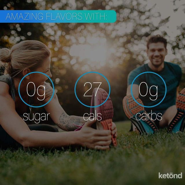 Ketond Exogenous Ketones Advanced Blend Drink Ketones for Rapid Weight Loss - Best Fuel for Energy, Mental Performance and Weight Loss - Tigers Blood (15 Servings)