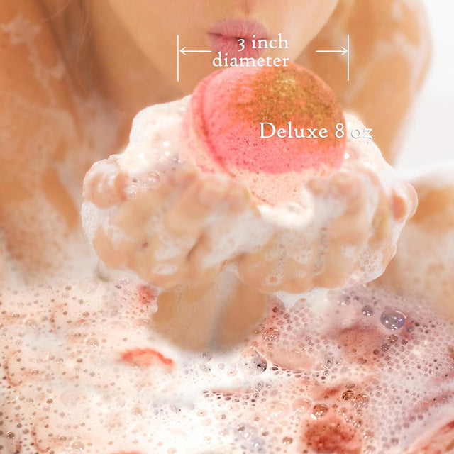 Ivy & Bauble Handmade Fruity Scent Jewelry Bath Bombs with Surprise Ring |Made in USA | No Paraben, No Preservatives, No Phosphate| Aroma Therapeutic Moisturizer for Bubble & Spa Bath| 8Oz-Size 5