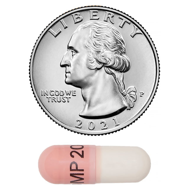 Equate Omeprazole Delayed-Release Acid Reducer Capsules 20Mg, 14 Count