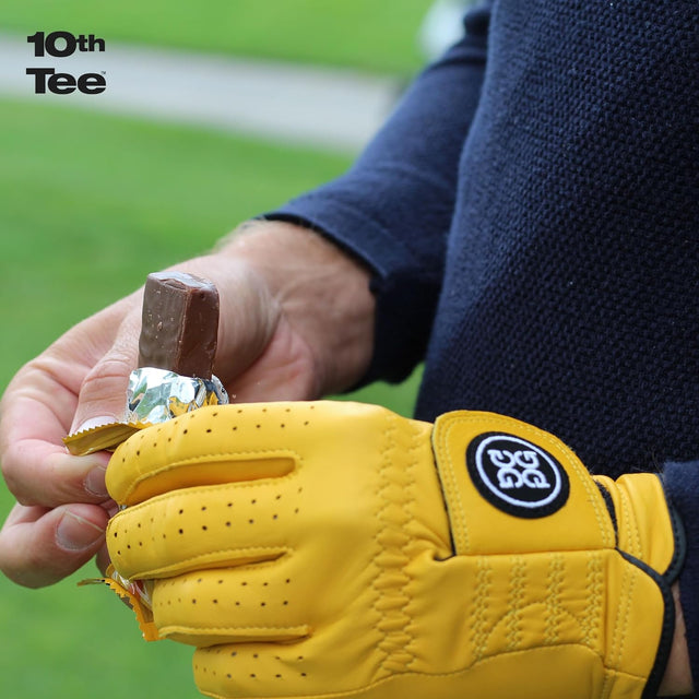 10Th Tee Chocolate Peanut Caramel Back Nine Golf Energy Bar, 1.76-Ounce Bars (Pack of 12)