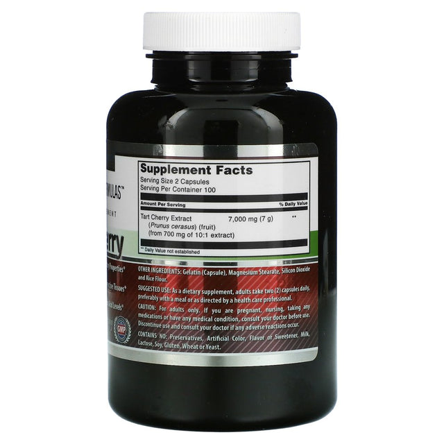 Amazing Nutrition Tart Cherry, 7,000 Mg, 200 Capsules (3,500 Mg per Capsule)