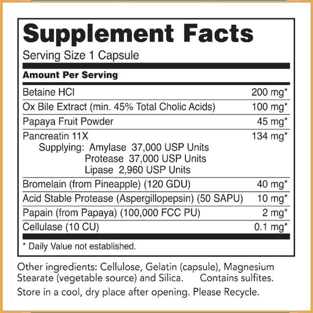 Super Digestive Enzymes, 90 Capsules