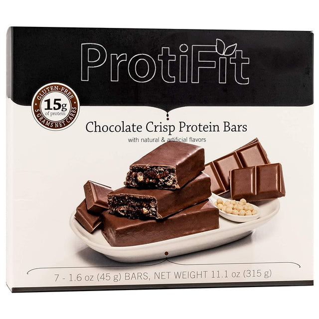 Ideal Protein Compatible Proti Fit Chocolate Crisp High Protein Bars