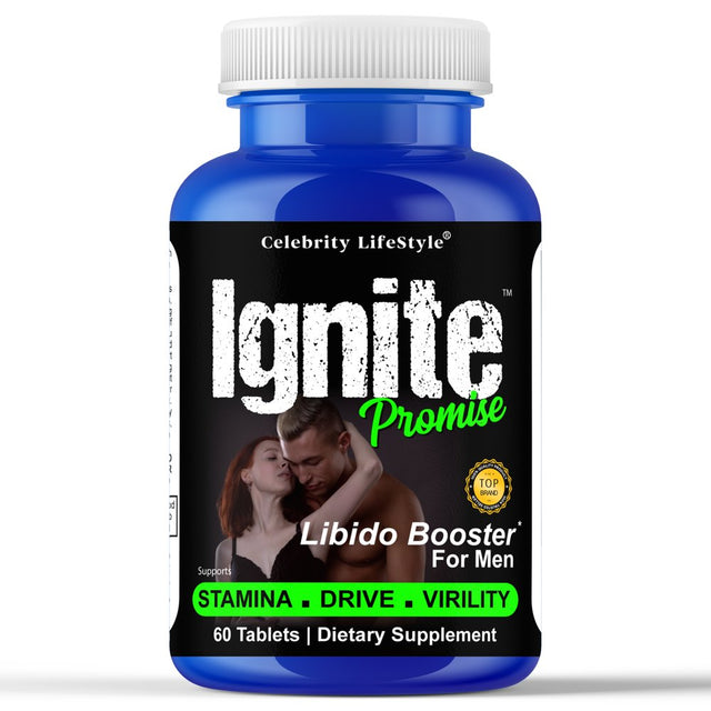 Ignite Promise Testosterone Booster for Men, Support Strength Male Enhancement 60 Tablets