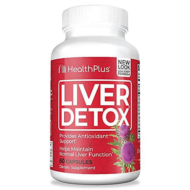Health plus Liver Cleanse Capsules, 60-Count