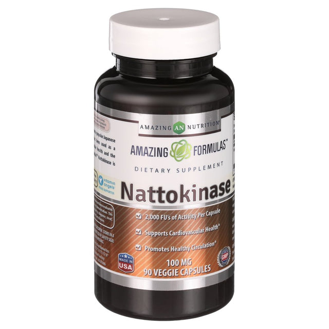 Amazing Formulas Nattokinase 100 Mg 90 Vcaps