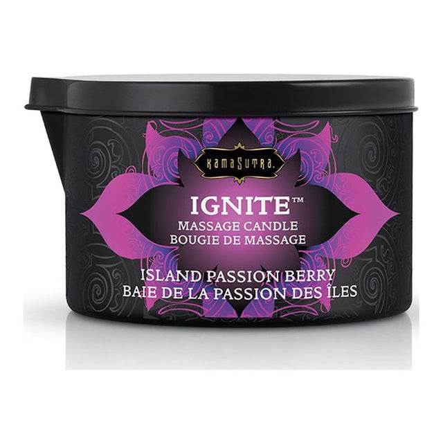 Kama Sutra Ignite Massage Candle - Island Passion Berry