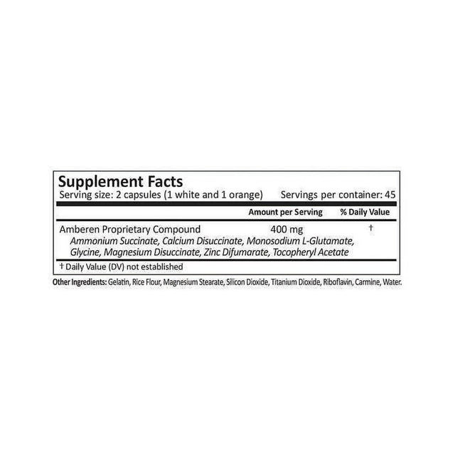 Amberen Multi-Symptom Menopause Relief, Dietary Supplement, 90 Capsules