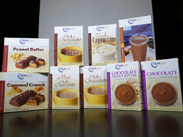 Lean 180 - Best Tasting Protein Bars(Pack of 2), High Protein, Diet Friendly, Great Breakfast, Snack or Low Cal Meal Replacement