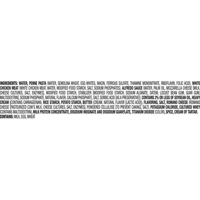 HORMEL COMPLEATS Chicken Alfredo, Shelf Stable, 10 Oz Plastic Tray