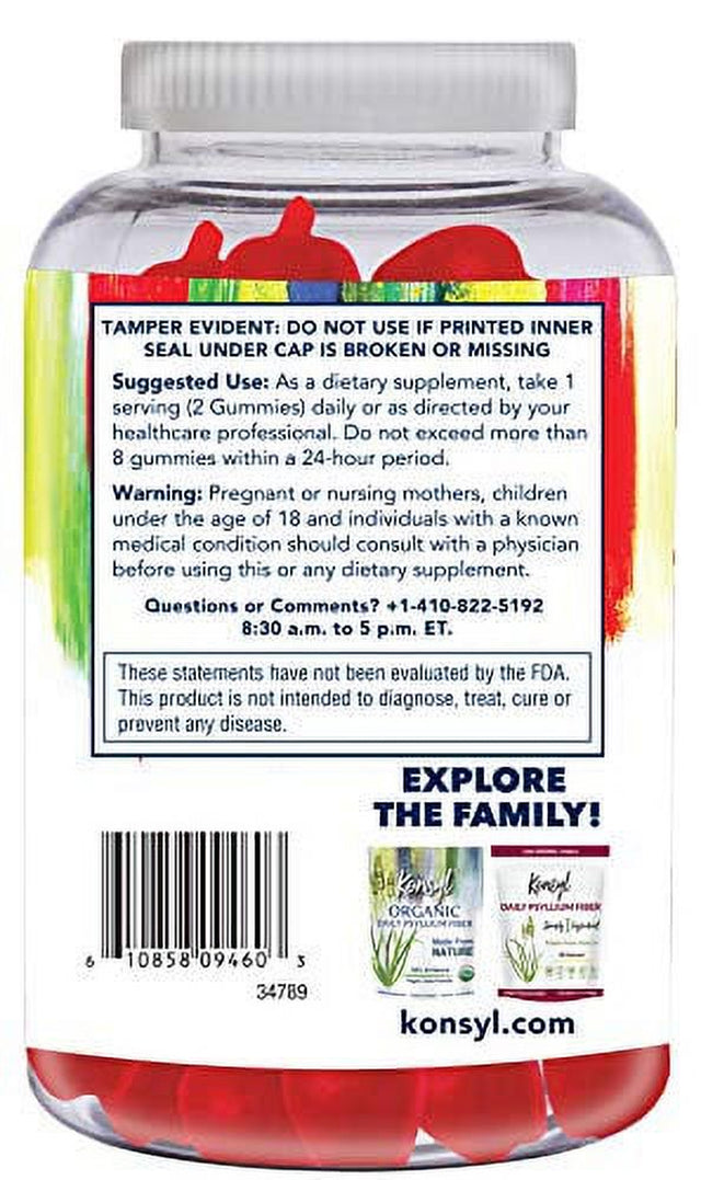 Konsyl Apple Cider Vinegar Gummies - 60 Ct