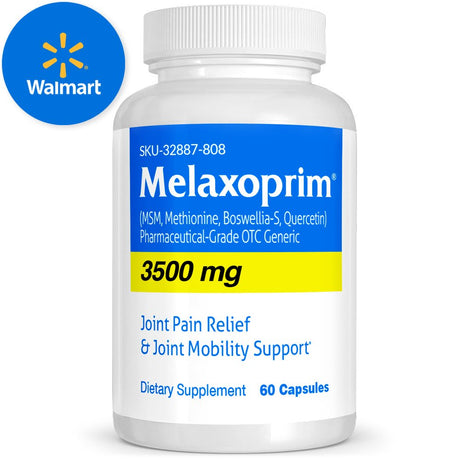 Melaxoprim Pharmaceutical Grade OTC, Joint Support Relief, Natural Alternative Meloxican, Vitasource