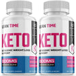 Lean Time Keto - Pills for Ketogenic Weight Loss Support - Energy Boosting Supplements for Weight Management and Metabolism - Advanced Ketogenic Ketones - 120 Capsules (2 Pack)
