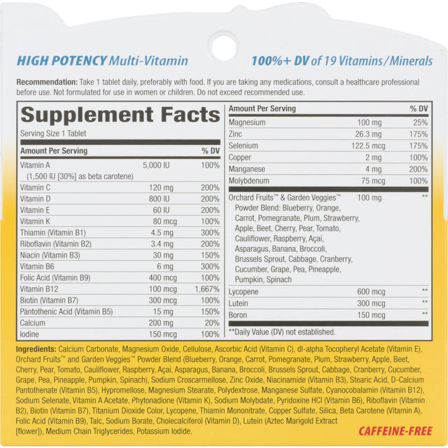 Alive Mens 50+ Bp 65 Tabs