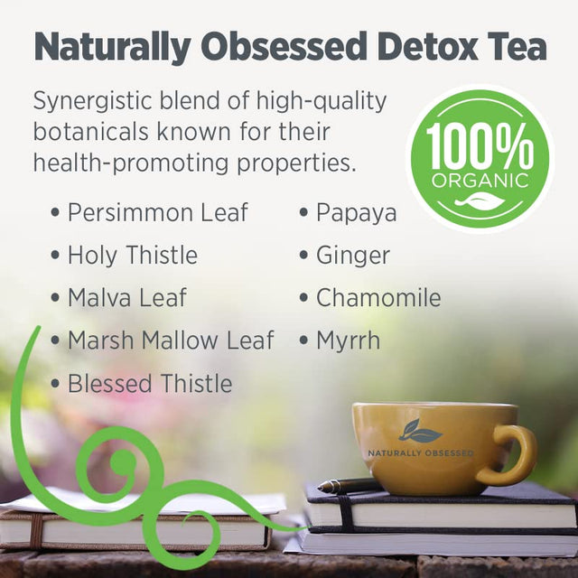 1 Detox Tea | Original Blend | for Detox, Natural Cleansing, and Weigh Loss 1 Sachet (2 Tea Bags)