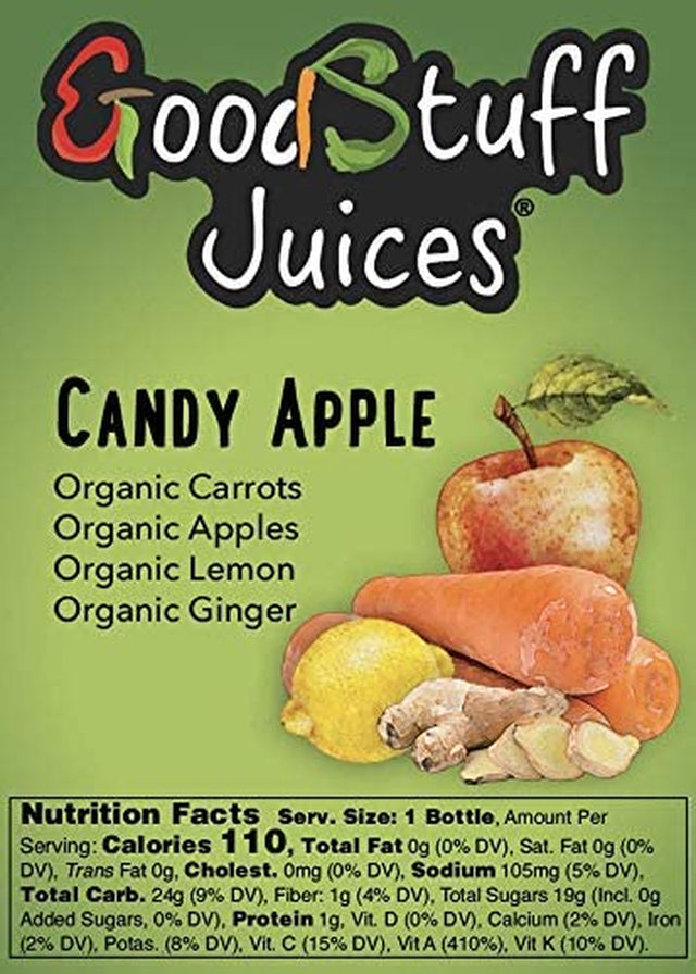 3 Day Organic Juice Cleanse by Good Stuff Juices - Summer Slim Kit - Detox Your Body, Lose Fat, and Feel Great - Cold-Pressed - Premium Taste - 18 Juices - 12Oz