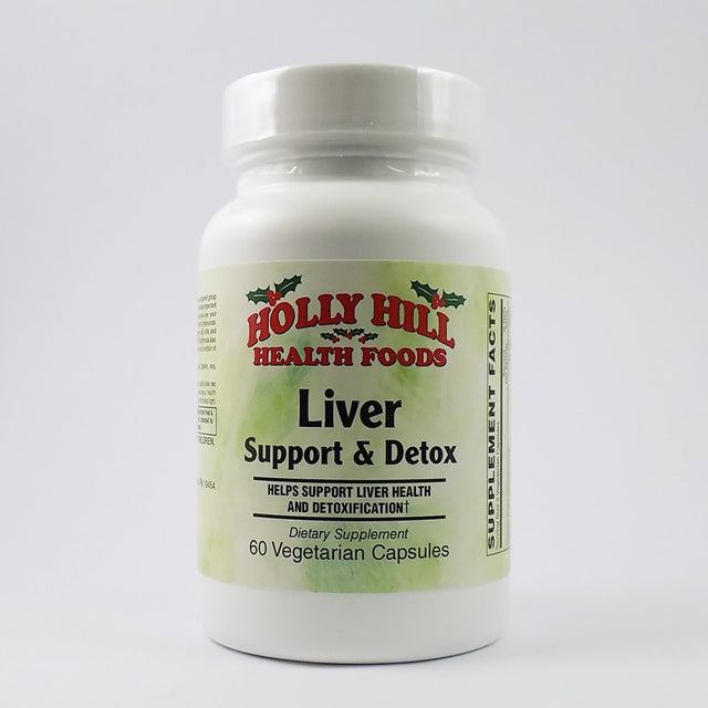Holly Hill Health Foods, Liver Support & Detox, 60 Vegetarian Capsules