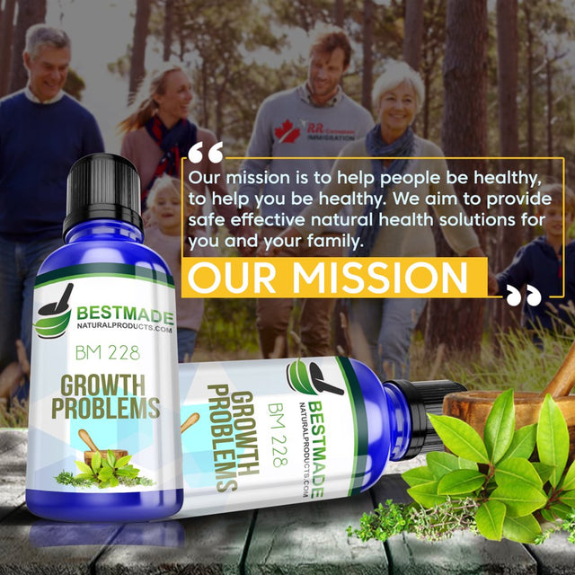 Growth Problems Medicine BM228 Natural Growth Supplement - Bestmade Natural Products