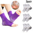 Neuropathy Socks for Women Men,3Pair Soothe Compression Socks for Neuropathy Pain, Ankle Brace Plantar Fasciitis Swelling Relief,Adult-L,White