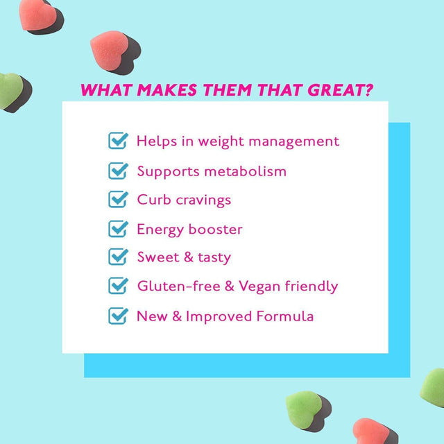 Skinny Mint Keto Vegan Gummies, Hunger Buster & Power up Gummies, Garcinia Cambogia & Green Coffee Beans Extract, Gluten Free,120 Count- New & Improved Formula