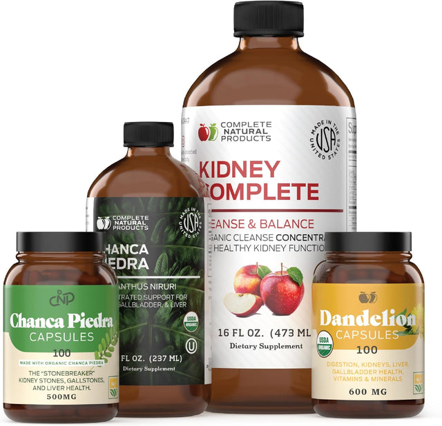 Kidney Complete Bundle - Full Kidney Cleanse & Detox Support