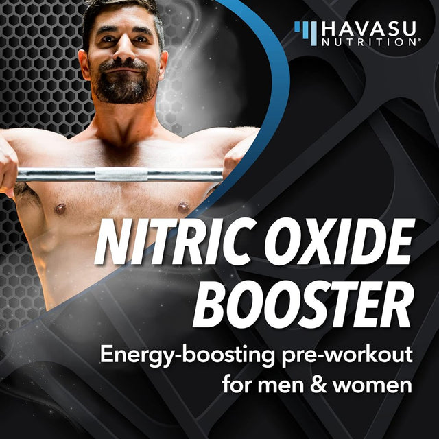 Havasu Nutrition L-Arginine Protein Builder Supplement Powder with Nitric Oxide, 3.7Oz
