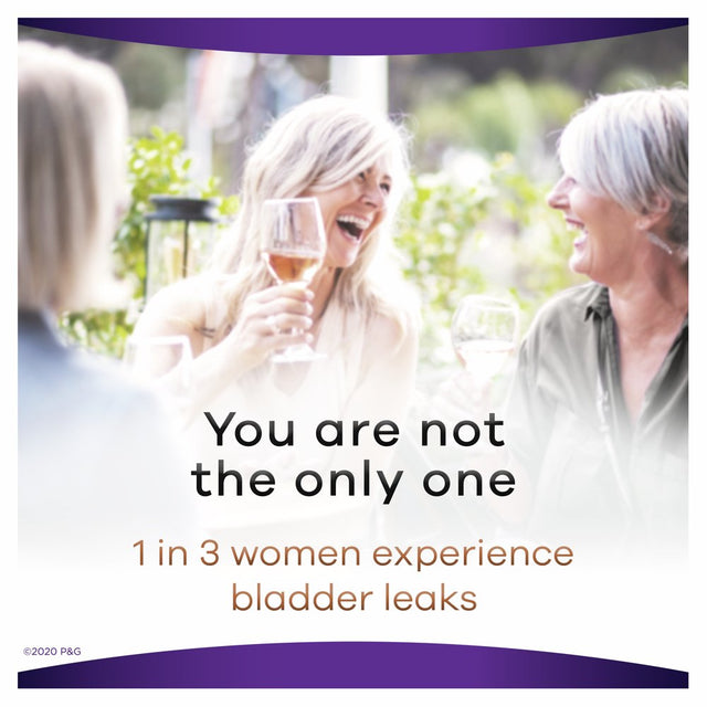 Always Discreet Boutique Incontinence Liners, Very Light Absorbency, Long Length, 96 Ct