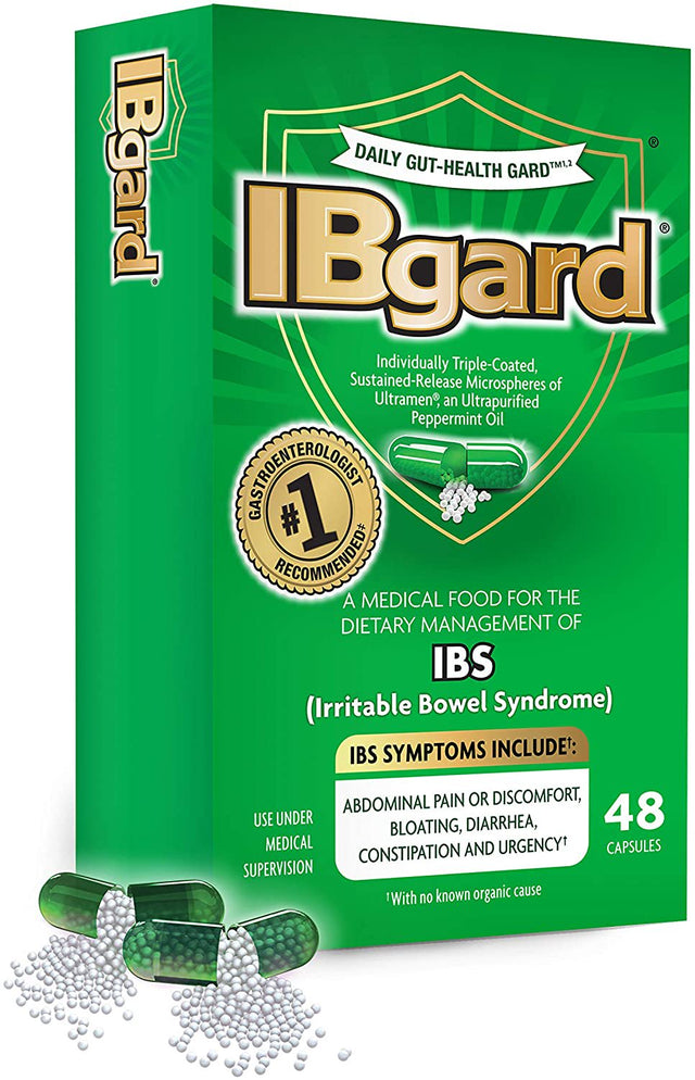 Ibgard® Dietary Management of Irritable Bowel Syndrome 48 Capsules Pack-2