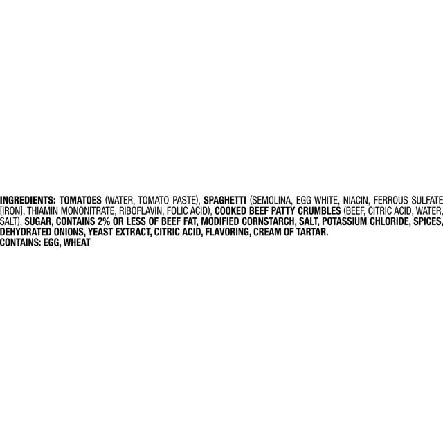 HORMEL COMPLEATS Spaghetti & Meat Sauce, Shelf Stable, 7.5 Oz Plastic Tray