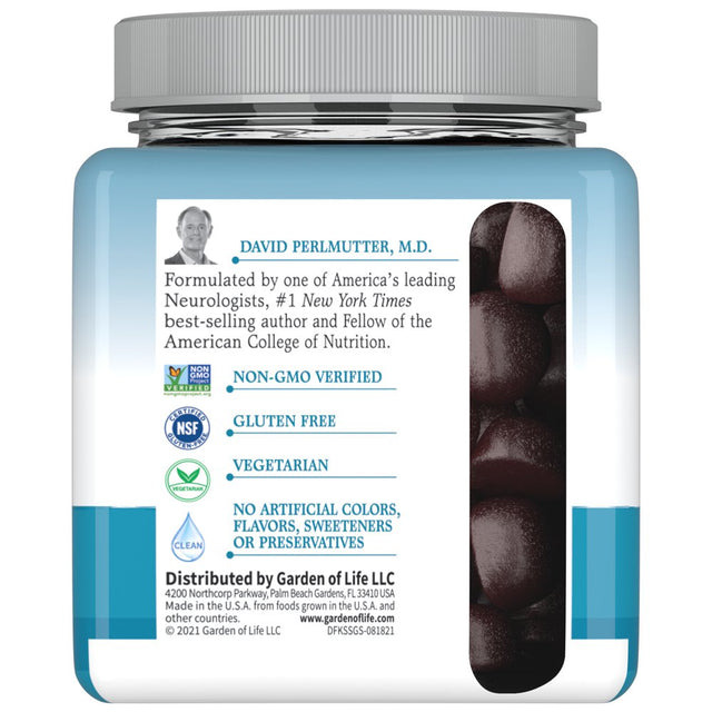 Garden of Life Dr. Formulated Kids Study Support Gummies | Drug Free Supplement | 60Ct