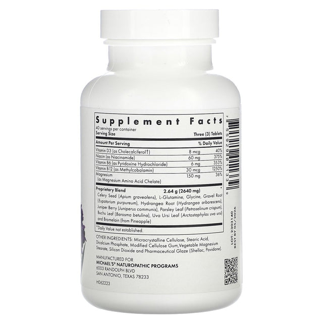 Kidney Factors, 120 Vegetarian Tablets, Michael'S Naturopathic