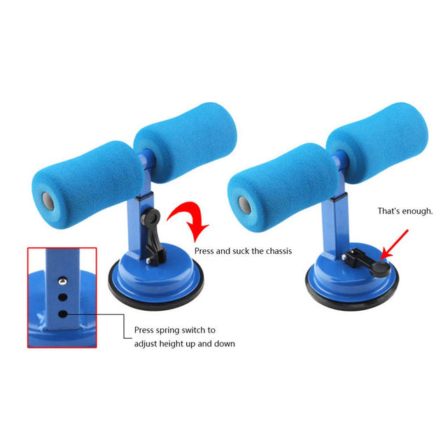 Jygee Sit up Exercise Bar Portable Multi-Function Leg Muscle Training Waist Belly Exercise Tool Leg Muscle Training Aids Blue