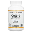 Coq10 by California Gold Nutrition - Usp-Verified, Fermented Coenzyme Q10 with Bioperine - Mitochondrial Support - Vegan Friendly - Gluten Free, Non-Gmo - 100 Mg - 150 Veggie Capsules