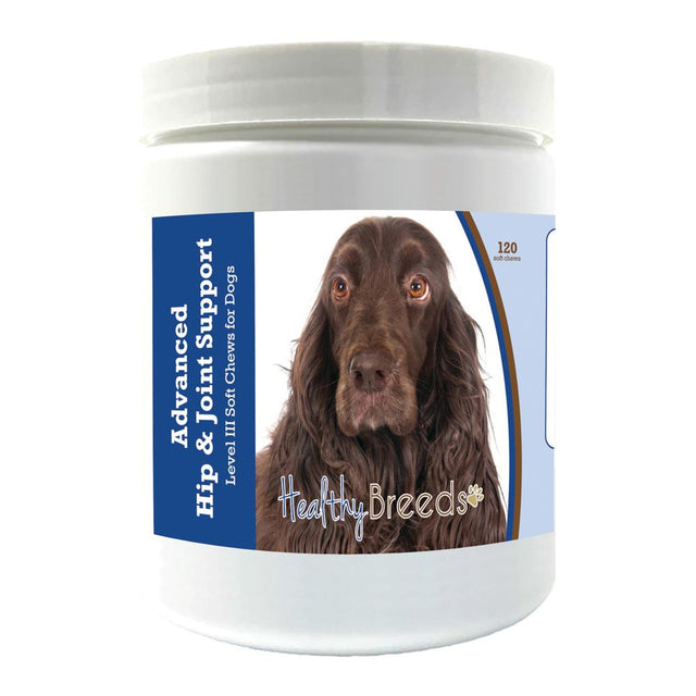 Healthy Breeds Field Spaniel Advanced Hip & Joint Support Level III Soft Chews for Dogs 120 Count