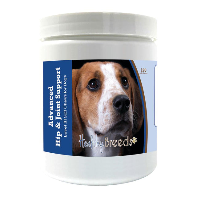 Healthy Breeds American English Coonhound Advanced Hip & Joint Support Level III Soft Chews for Dogs 120 Count