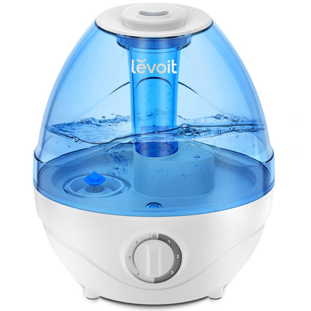 Levoit 2.4L 290 Sq Ft Cool Mist Humidifier Classic, Blue