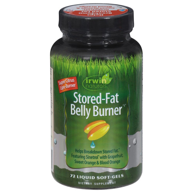 Irwin Naturals Stored-Fat Belly Burner - 72 Liquid Soft-Gels