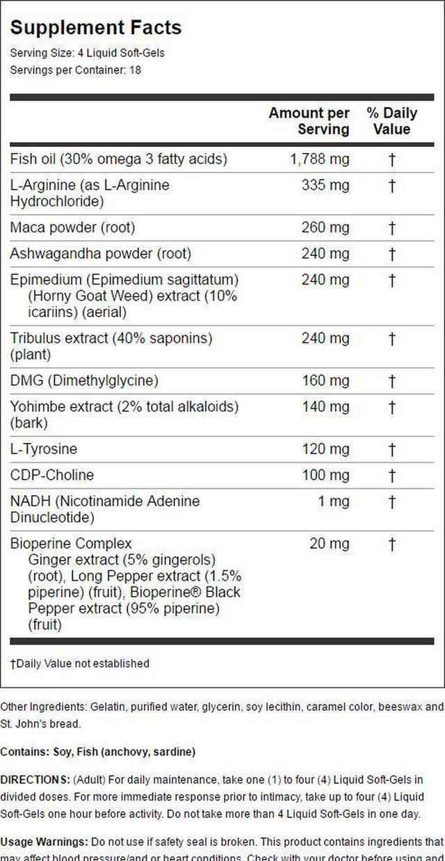 Irwin Naturals Steel-Libido, 75 Ct