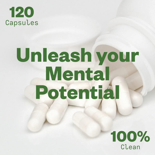 Caffeine Theanine Capsules, Caffeine Pills 100Mg Caffeine + 200Mg L Theanine for Pre Workout, Energy, and Clarity, Energy Pills for Fatigue, Nootropic Supplement, 120 Day Supply