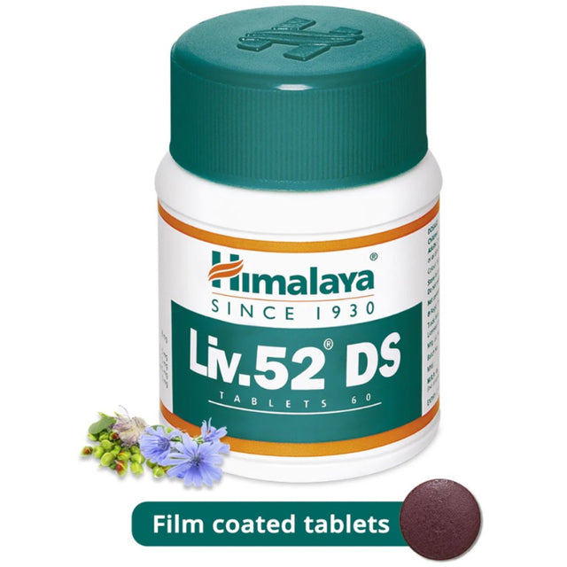 Himalaya Liv.52 DS for Liver Care 60 Tablets 2025 Expiry