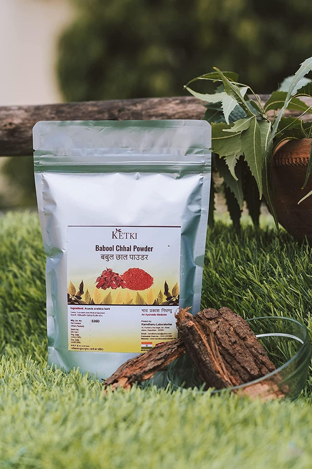 Ketki Babool Chhal Powder 250Gm (Acacia Arabica Bark)