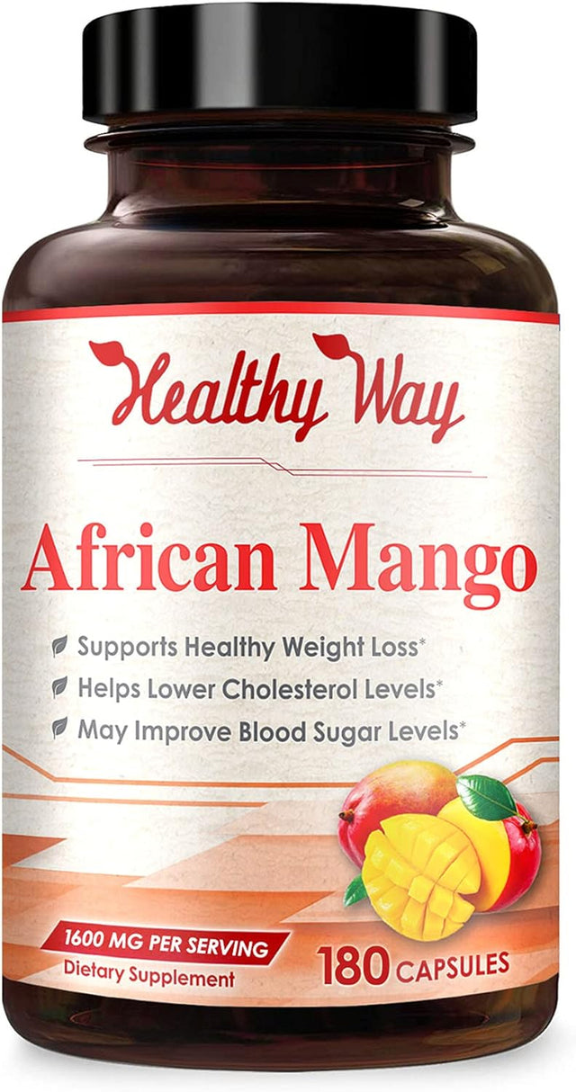 African Mango 1600 Mg 180 Capsules
