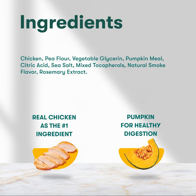 Jinx Crumbles Chicken Recipe Flavor-Boosting Natural Meal Topper, 4 Oz. Bag