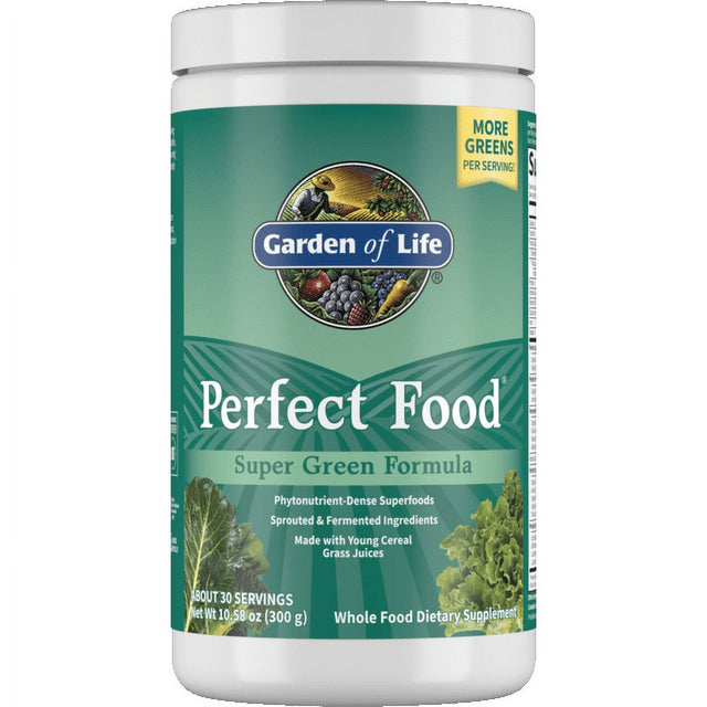 Garden of Life Perfect Food Original Powder, 10.5 Oz