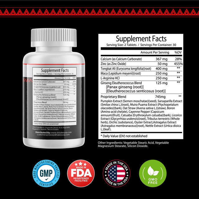 12-Maasalong- Male Virility/Stamina/Endurance/Strength- Dr. Luke'S